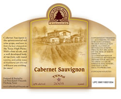 Cabernet Sauvignon · Texas High Plains