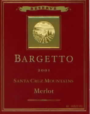 Reserve Santa Cruz Mountains Merlot