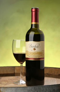 Brassfield Estate Zinfandel, Round Mountain Vineyard