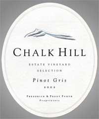 Chalk Hill Estate Vineyard Selection Pinot Gris