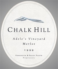 Chalk Hill Estate Vineyard Selection Adele`s Merlot