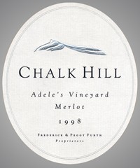 Chalk Hill Estate Vineyard Selection Adele’s Merlot