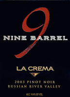 Nine Barrel Pinot Noir