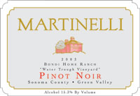 Bondi Home Ranch Pinot Noir