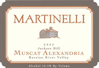 Jackass Hill Muscat Alexandria