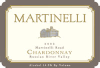 Martinelli Road Chardonnay