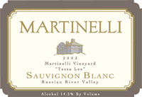 Martinelli Vineyard "Tessa Lee" Sauvignon Blanc