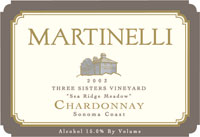 Three Sisters Vineyard Chardonnay