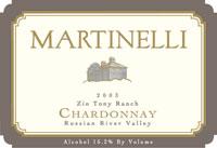 Zio Tony Ranch Chardonnay