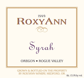 RoxyAnn Syrah
