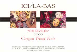 Pinot Noir "Les Reveles," Mendocino