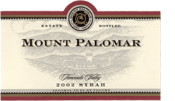 Mount Palomar Syrah