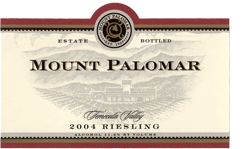 Mount Palomar Riesling