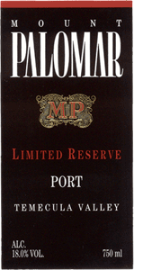 Mount Palomar Limited Reserve Port