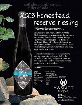 Homestead Reserve Riesling