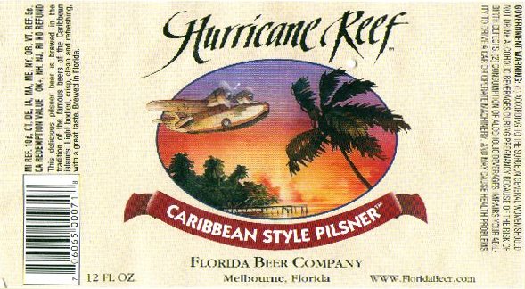 Hurricane Reef Caribbean-Style Pilsner