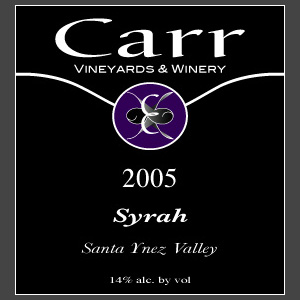 Syrah Santa Ynez Valley