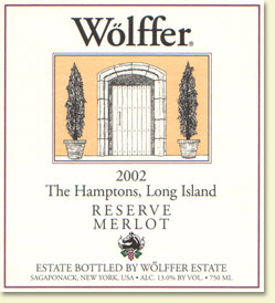 Wölffer Reserve Merlot